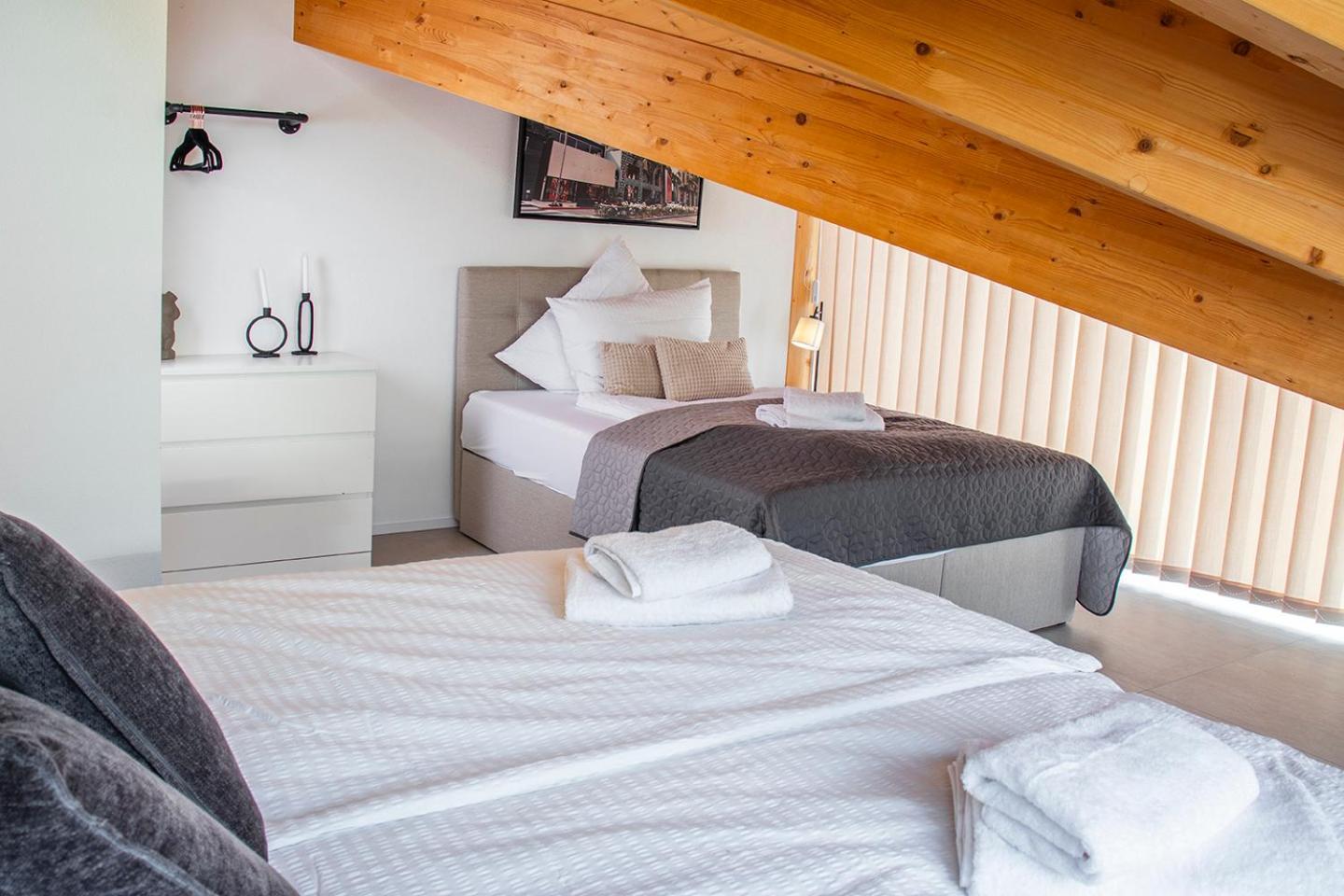 ※Luxus Loft Mit Boxspringbetten Und Heimkino ※ Inzlingen Eksteriør billede